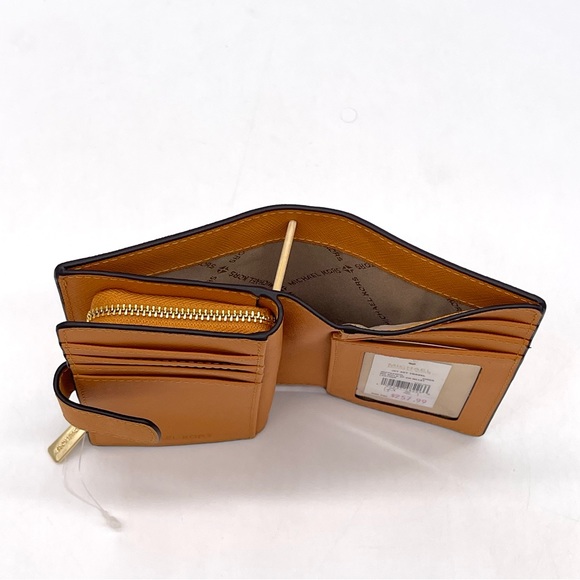 Michael Kors Medium Zip Around Bifold Wallet - Picture 7 of 8